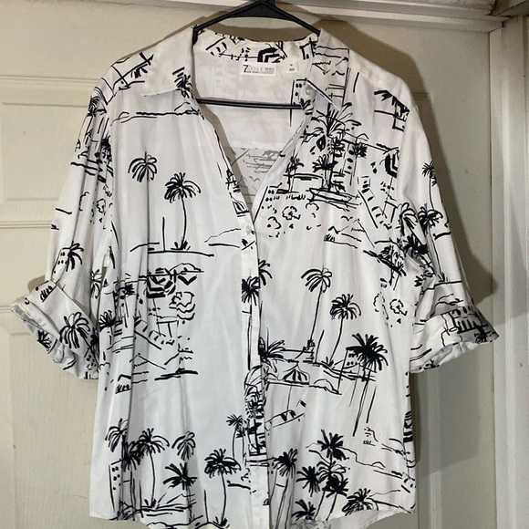 NY&CO ladies button up blouse - Picture 1 of 4